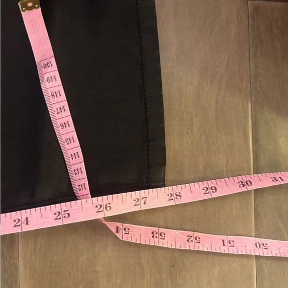 Eileen Fisher Black Waxed Organic Cotton Skinny Jeans Pants - Picture 7 of 7